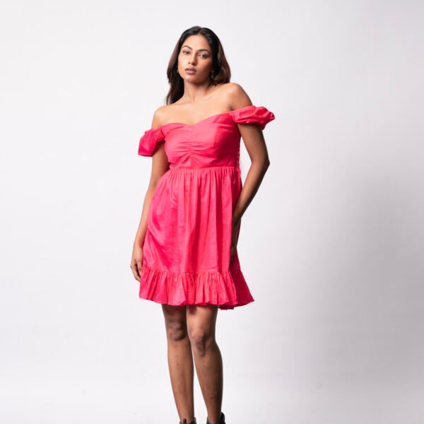 Sweetheart mini dress