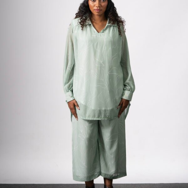 Sage green oversized co-ord set